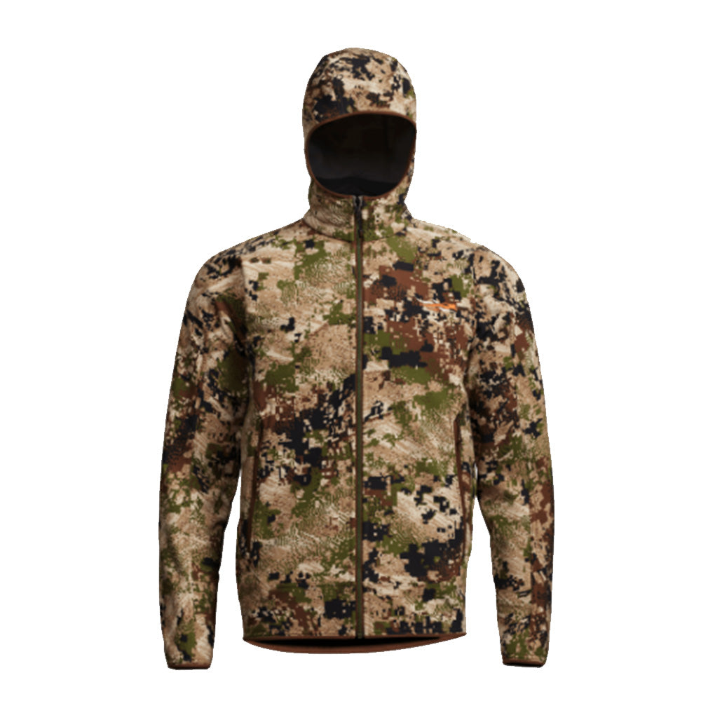 SITKA MANTEAU ALPHA FLEECE HOODED -  OPTIFADE MARSH image 0
