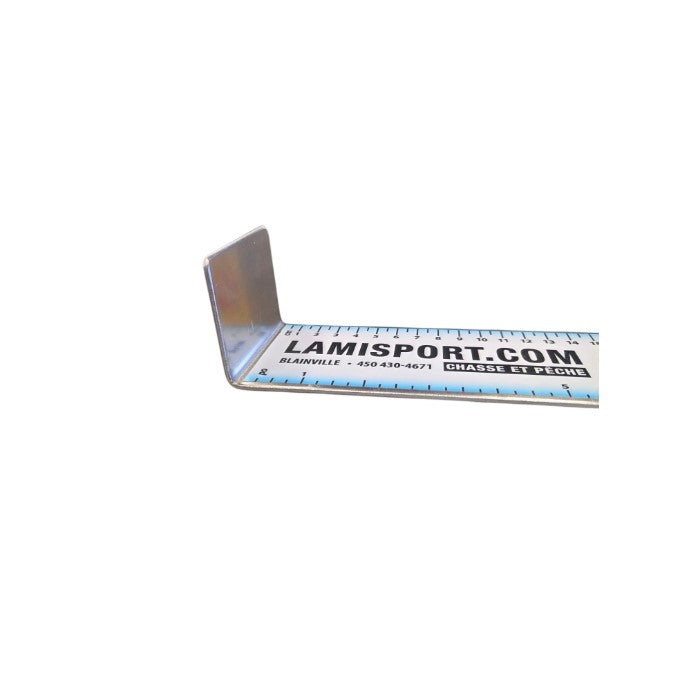 L'AMI SPORT RÈGLE DE MESURE EN ALUMINIUM AVEC MOTIF DE POISSON DE "LAMISPORT.COM" image 2