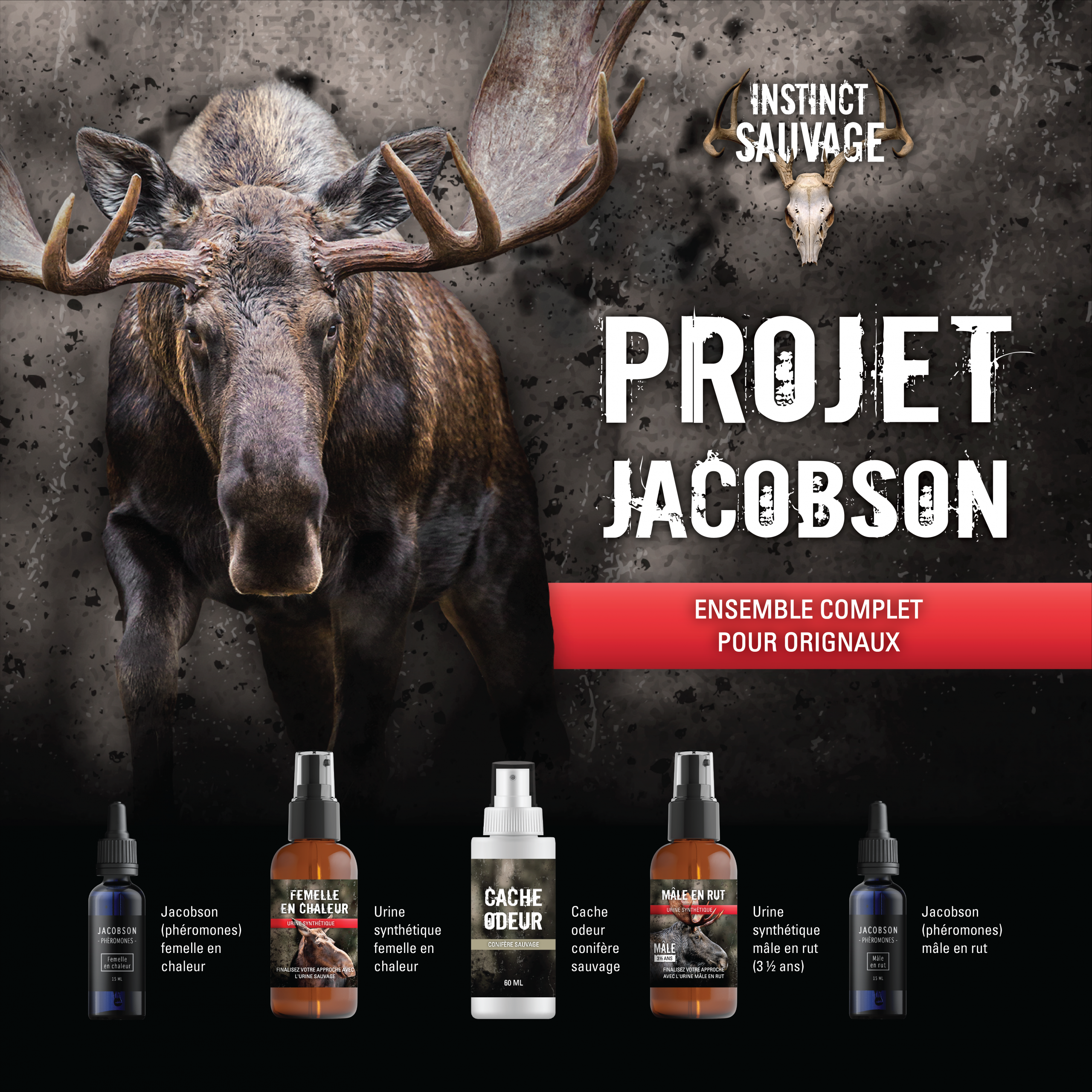INSTINCT SAUVAGE ENSEMBLE JACOBSON POUR ORIGNAL image 0