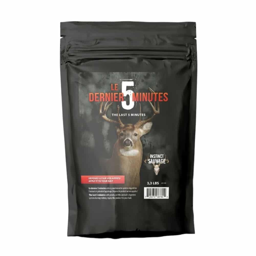 INSTINCT SAUVAGE ATTRACTANT CHEVREUIL LE DERNIER 5 MINUTES - 3.3 LBS image 0