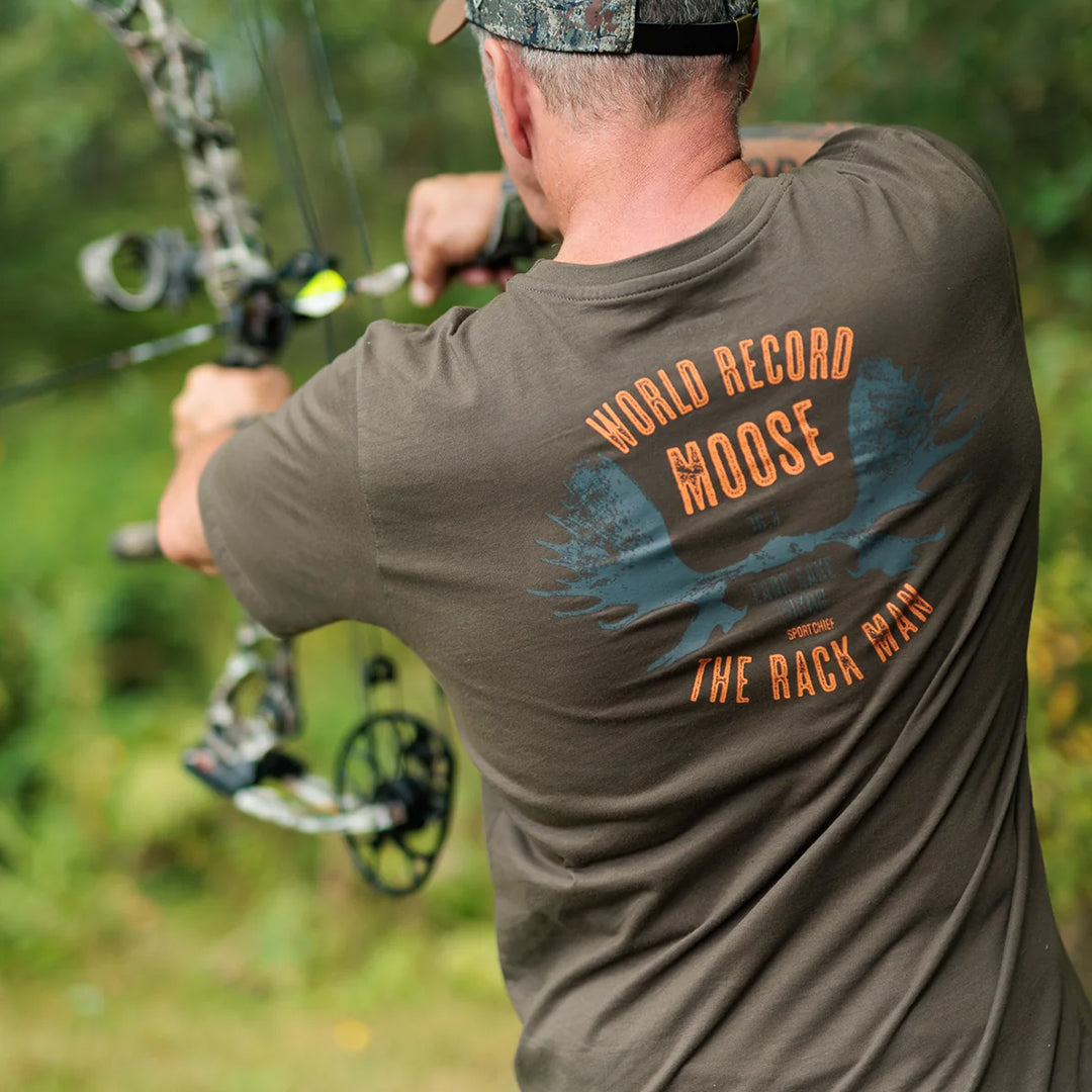 SPORTCHIEF T-SHIRT DE CHASSE L'HOMME PANACHE - BRUN image 2