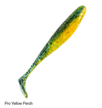 ZMAN SCENTED PADDLERZ 4'' - PRO YELLOW PERCH image