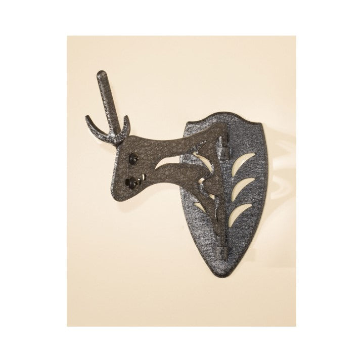 SKULL HOOKER SUPPORT POUR TÊTE DE GIBIER DE TAXIDERMIE - NOIR image 0