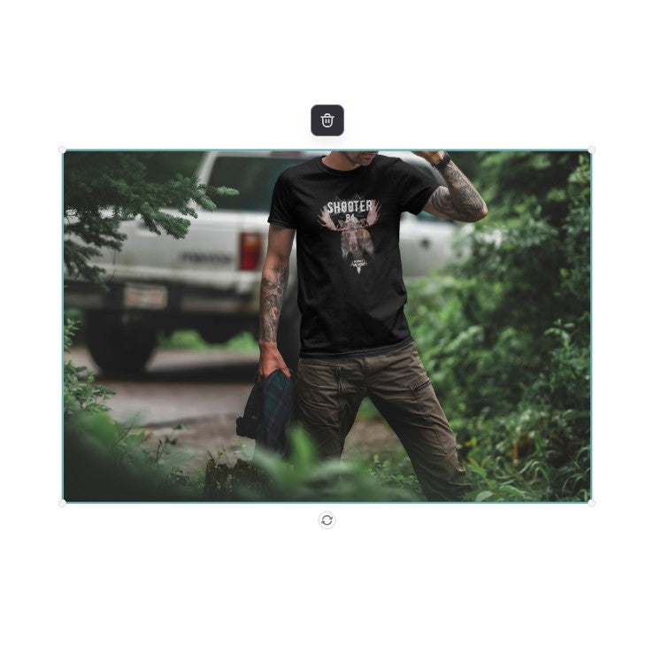 INSTINCT SAUVAGE T-SHIRT SHOOTER - ORIGNAL - LARGE image