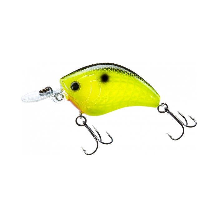 YO-ZURI 3DR-X FLAT CRANK - 55 MM - BLACK BACK CHARTREUSE image
