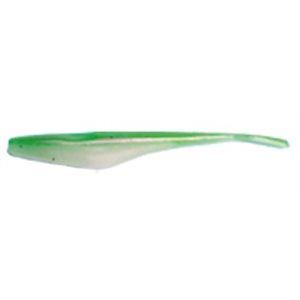 NXS LEURRE SOUPLE DEATH SHAD 4'' - BLEEDING LIME image