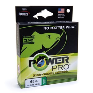 POWER PRO FIL TRESSÉ 150 VERGES - 20 LBS, MOSS GREEN image
