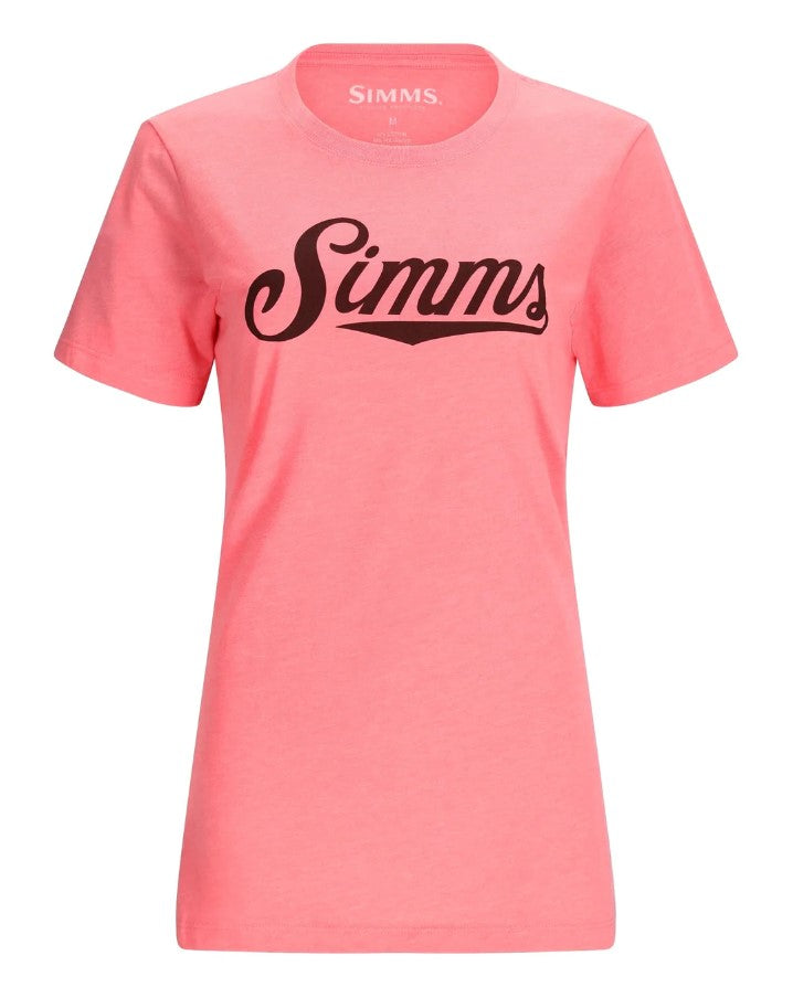 SIMMS T-SHIRT POUR FEMME, WATERMELON HEATHER image 0