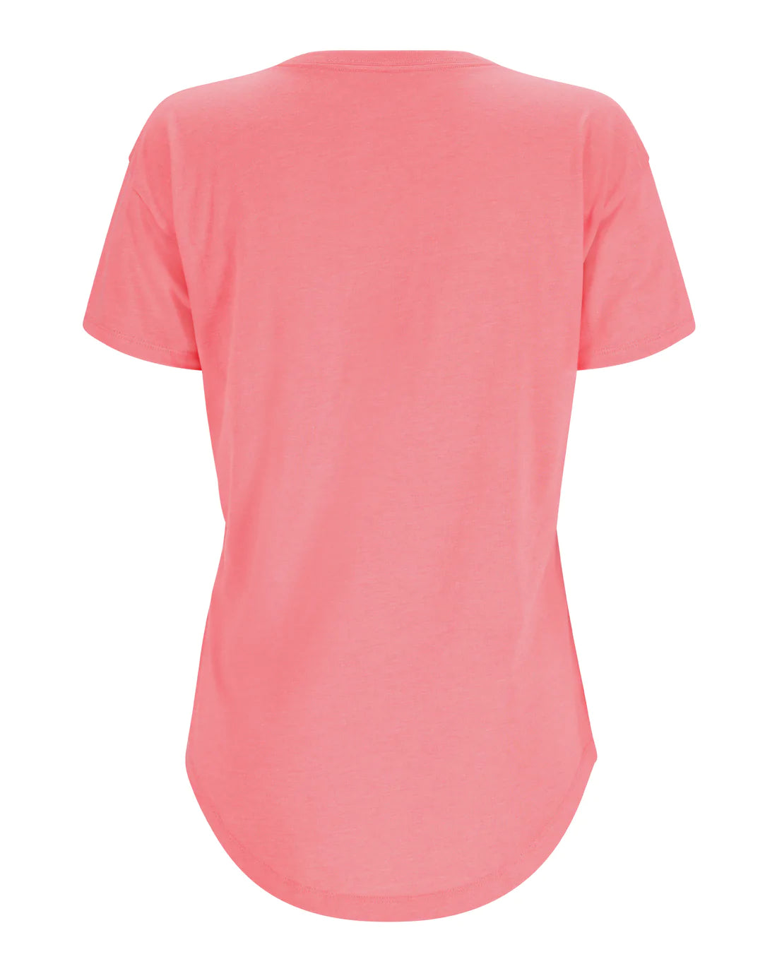 SIMMS T-SHIRT SCRIPT POUR FEMME, CORAL image 1