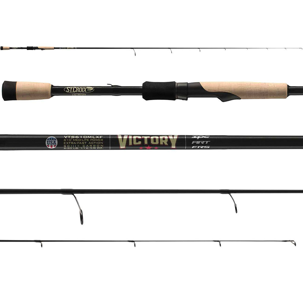ST-CROIX CANNE LANCER LÉGER VICTORY 1 PCS - 6.10 PIEDS, MEDIUM LIGHT, EXTRA FAST image