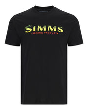 SIMMS T-SHIRT AVEC LOGO, BLACK-NEON image 0
