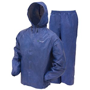 L'ENSEMBLE DE PLUIE ULTRA-LÉGER 2 DE FROGG TOGGS - BLUE, LARGE image
