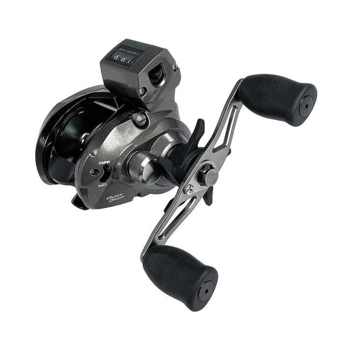 OKUMA MOULINET LANCER LOURD CONVECTOR COMPTEUR DE LIGNE DROITIER image 0