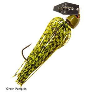 Z-MAN CHATTERBAIT FREEDOM - GREEN PUMPKIN, 3/4 image