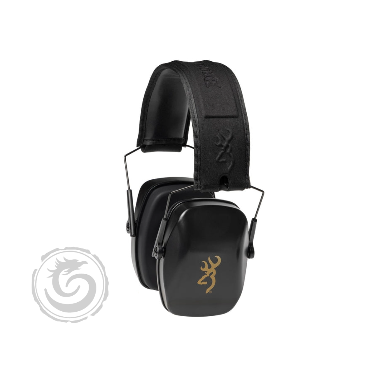 BROWNING BUCK MARK III HEARING PROTECTION EARMUFFS BLACK/GOLD