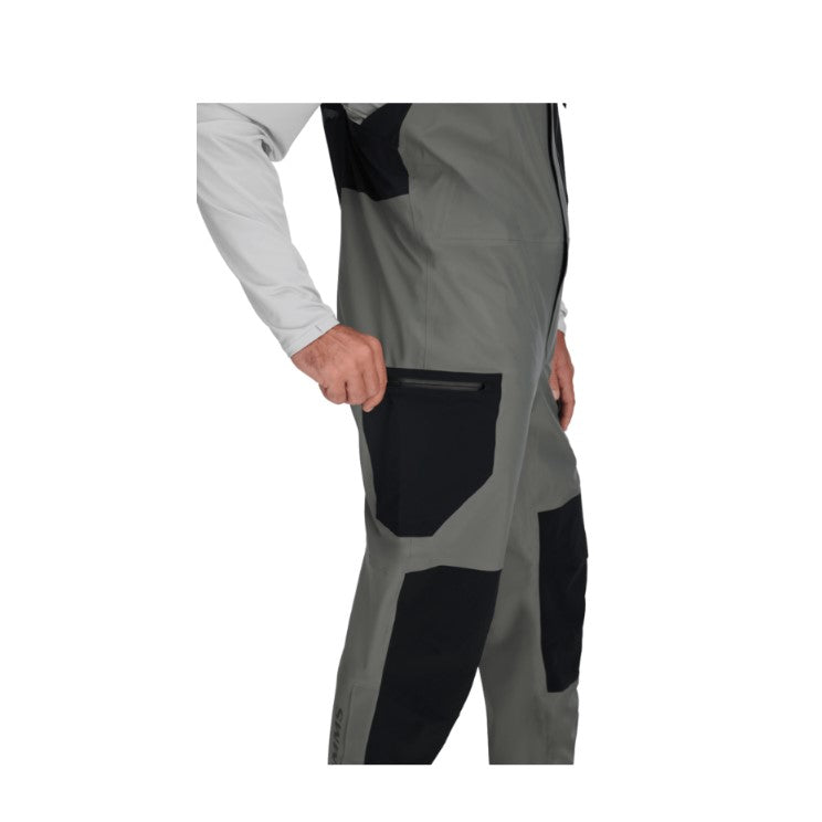SIMMS SALOPETTE IMPERMÉABLE VAPOR ELITE BIB - GUNMETAL image 6