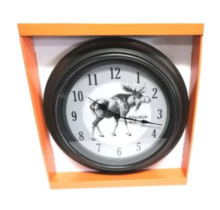 EDC HORLOGE 16'' MOOSE WELCOME image 0