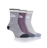 STORM VALLEY BAS POUR FEMME MARL COULEUR ARDOISE/CRÈME PAQUET DE 3 image 0