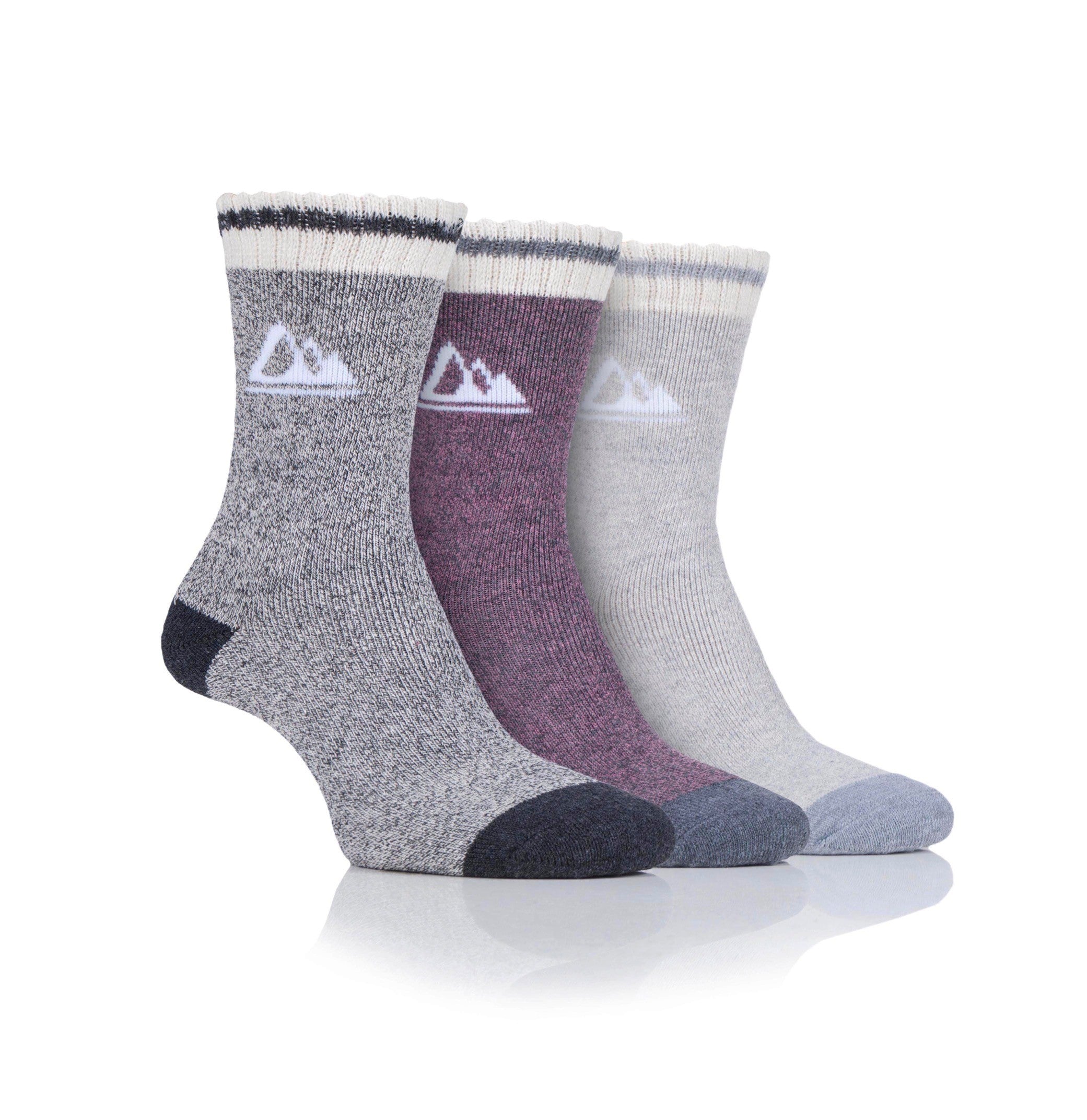 STORM VALLEY BAS POUR FEMME MARL COULEUR ARDOISE/CRÈME PAQUET DE 3 image 0