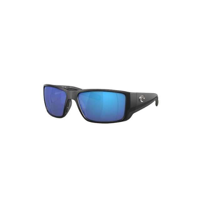 COSTA DEL MAR LUNETTE AVEC VERRE POLARISÉ 580 -  BLACKFIN PRO - MATTE BLACK, BLUE MIRROR image