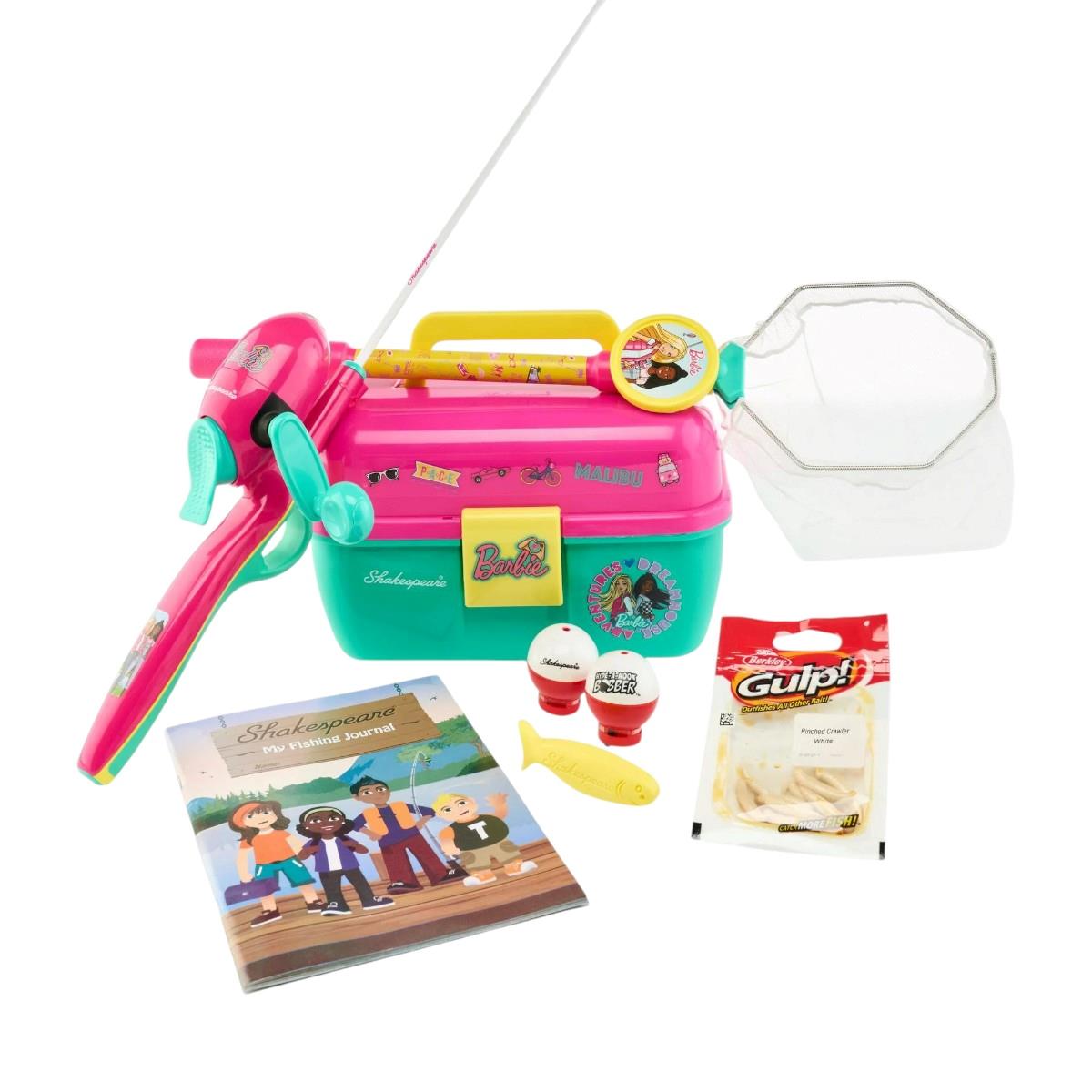 SHAKESPEARE MATTEL BARBIE SPINCAST FISHING KIT