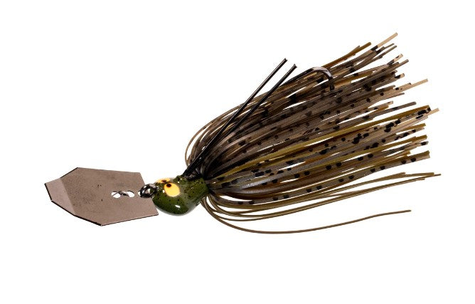 ZMAN CROSSEYEZ CHATTERBAIT - 1/2 OZ, GREEN PUMPKIN image