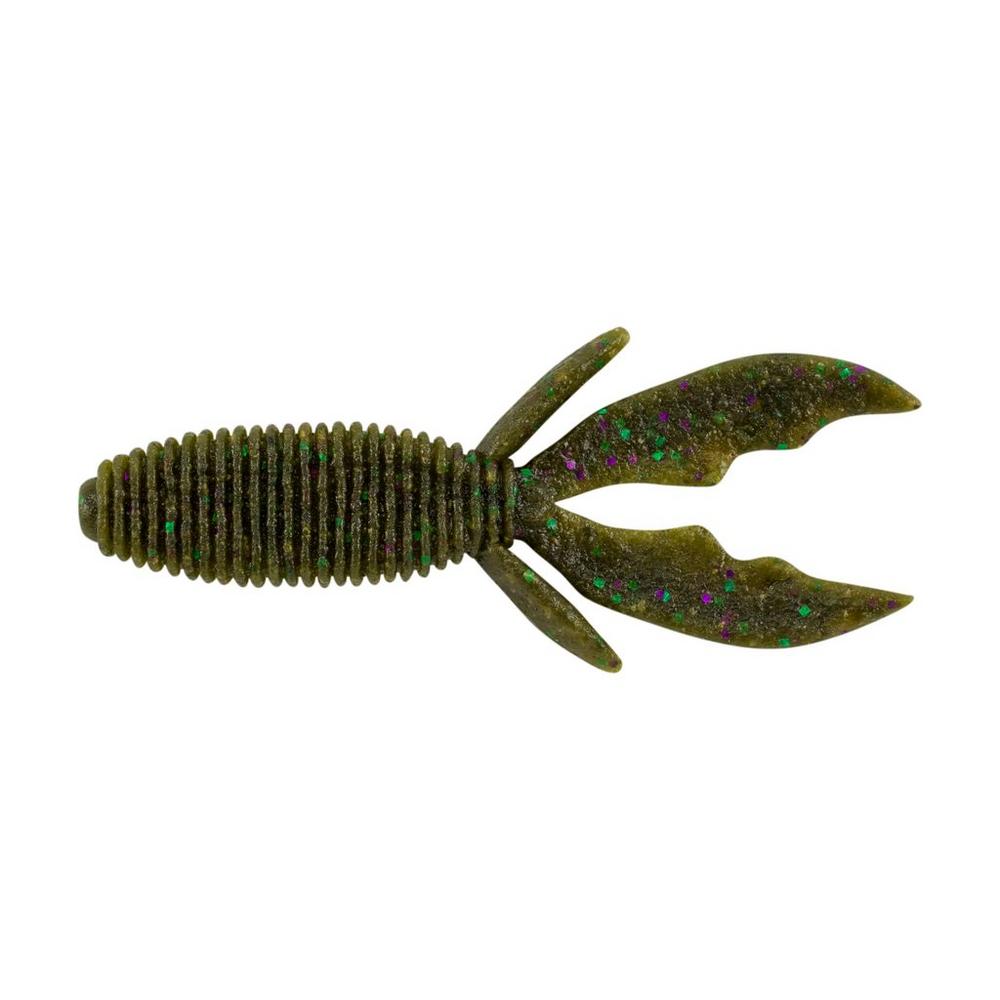 BERKLEY POWERBAIT MAXSCENT CREATURE HAWG - GREEN PUMPK. PARTY image