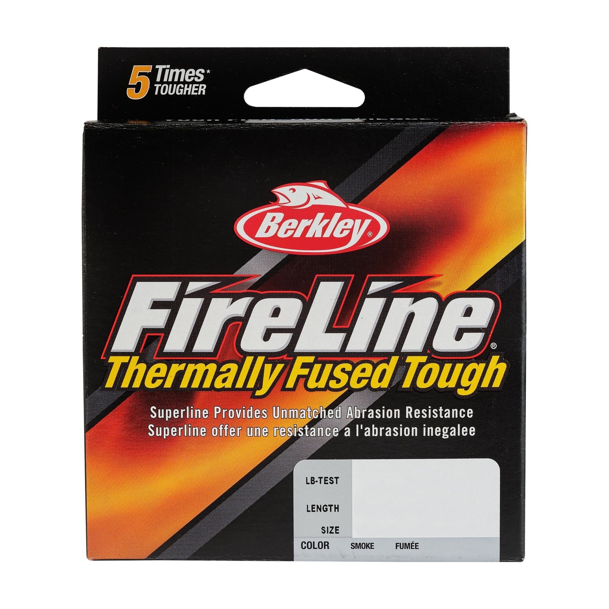 BERKLEY FIRELINE THERMALLY FUSED TOUGH - 6 LBS, SMOKE image