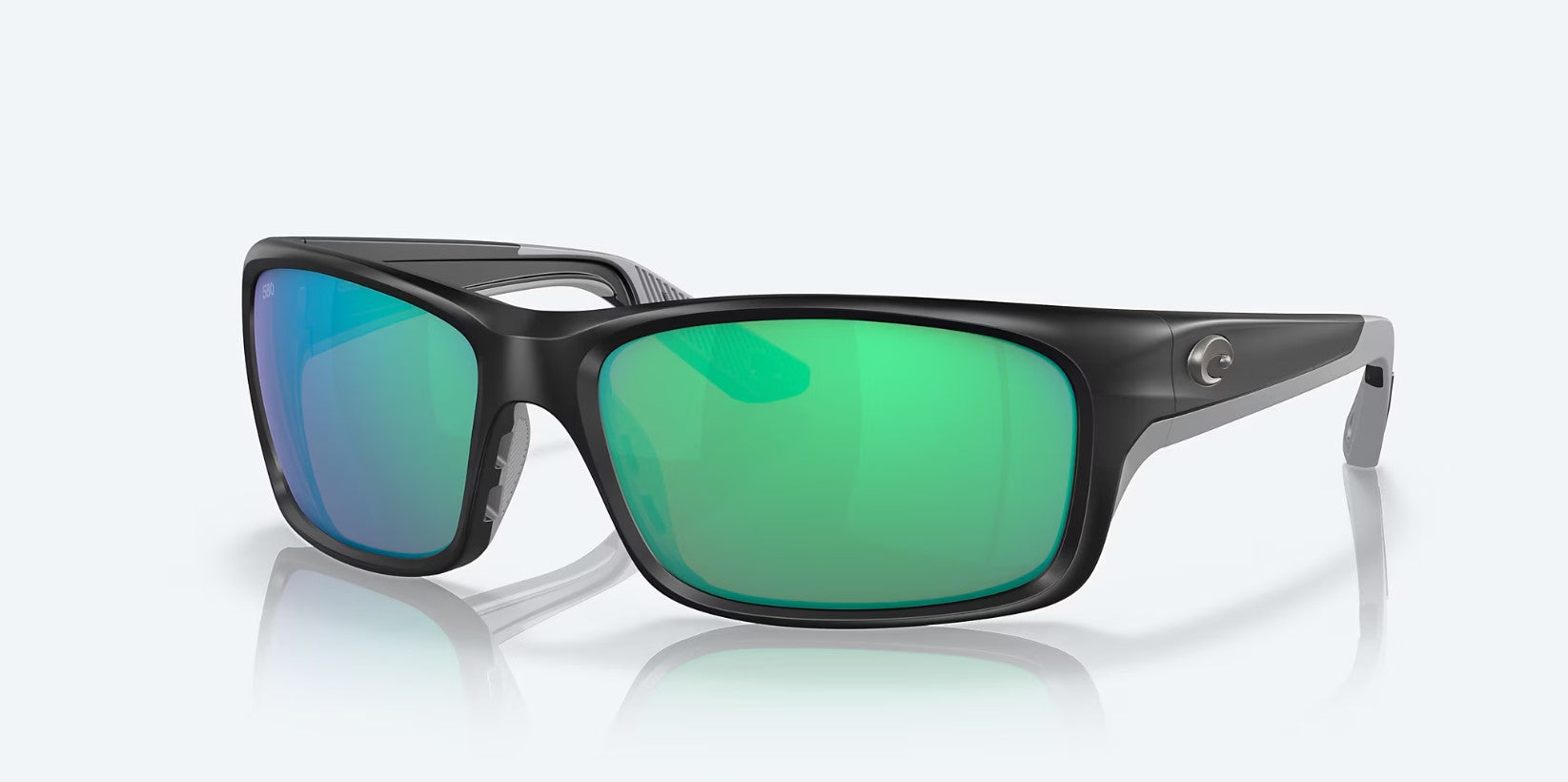 COSTA DEL MAR LUNETTE POLARISÉE EN VERRE JOSE PRO - MATTE BLACK, GREEN MIRROR image
