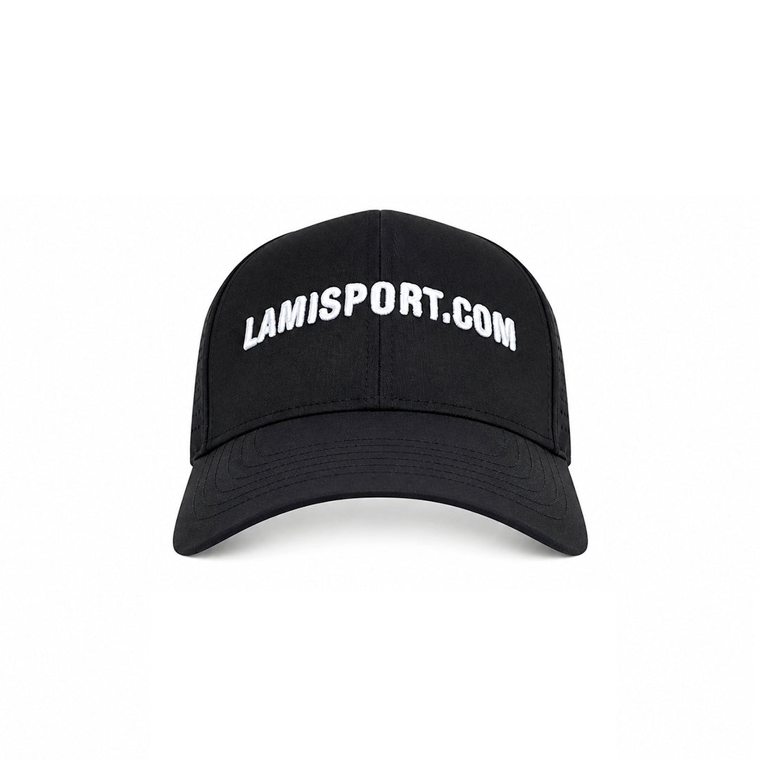 L’AMI SPORT CUSTOM “LAMISPORT.COM” CAP - BLACK