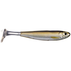 SLOW-ROLL SHINER PADDLETAIL 3 PO DE LIVETARGET - SILVER BROWN image