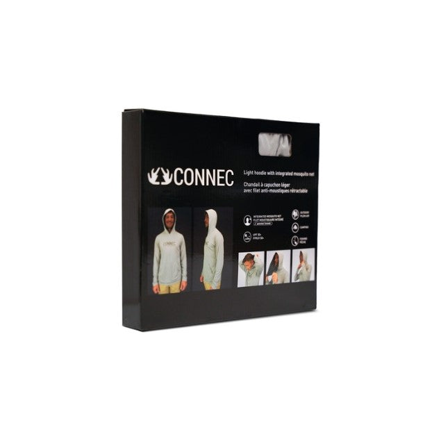 CONNEC CHANDAIL À CAPUCHE ANTI-MOUSTIQUE ESSENTIAL LT - FOSSIL GREY image 4