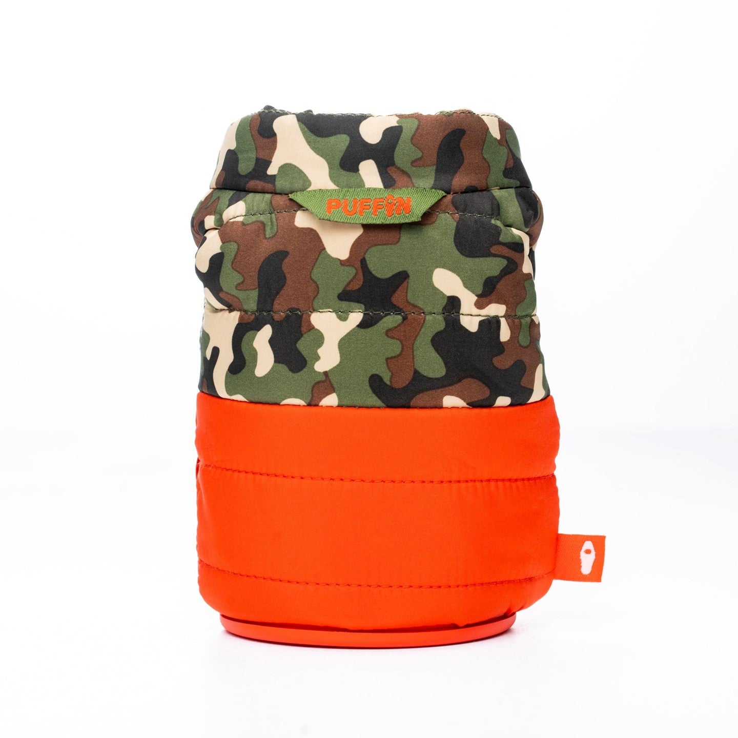PUFFIN DRINKWEAR COUVRE BOISSON THE PUFFY VEST, PUFFIN RED/CAMO image 2