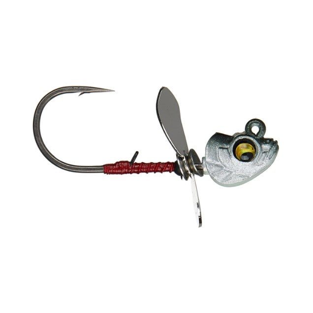 MEGABASS OKASHIRA JIG HEAD SCREWHEAD AVEC HAMEÇON #3/0 - REAL MINNOW image