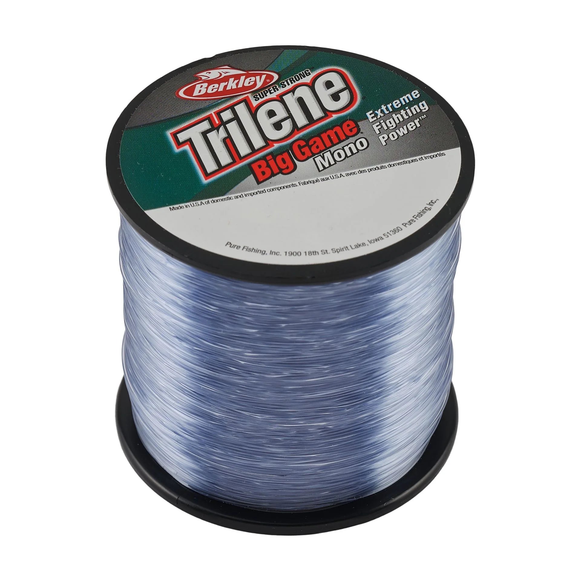 BERKLEY MONOFILAMENT TRILENE BIG GAME - 10 LBS, STEEL BLUE image