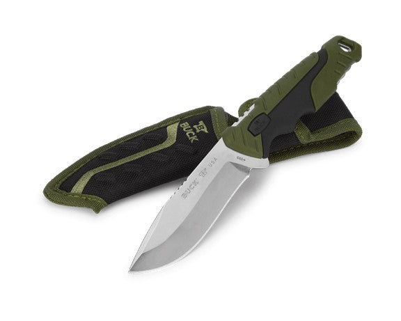 BUCK COUTEAU PURSUIT LARGE, VERT ET NOIR image 1
