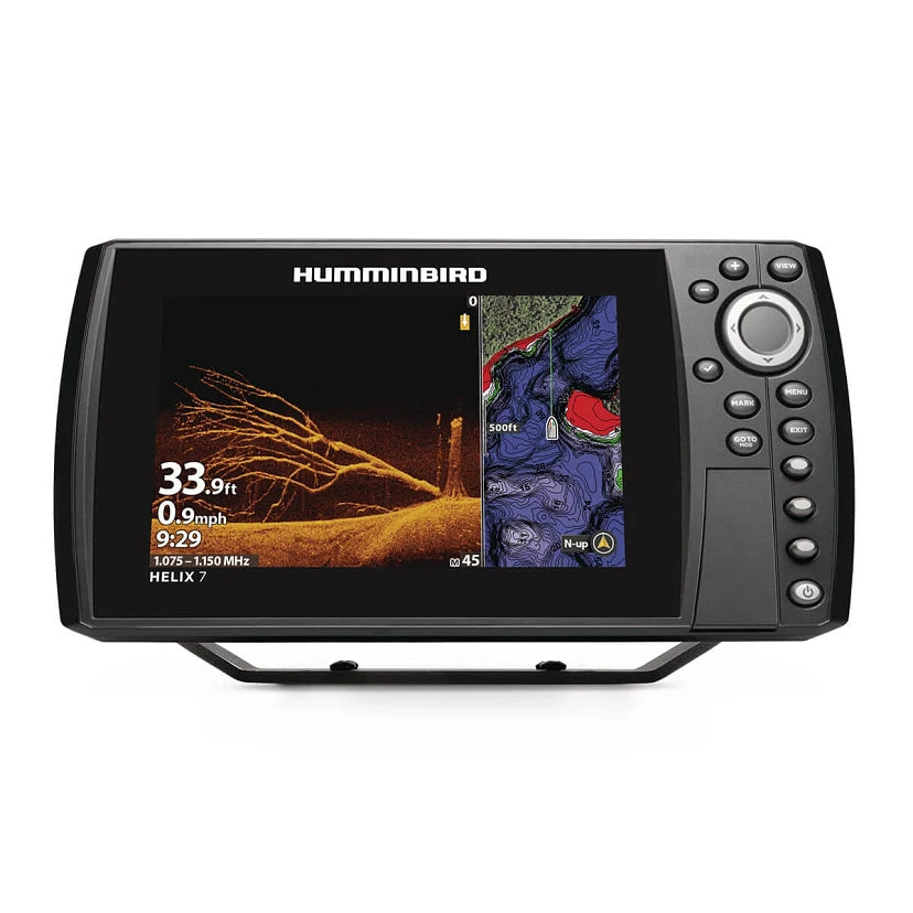 HUMMINBIRD SONAR HELIX 7 CHIRP MEGA DI GPS G4N / LAKEMASTER QC image 0
