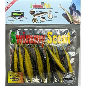 LEURRE SOUPLE RÉALISTE SWIMMY FISH 3.5'' DE TARGET BAITS - GOLD image