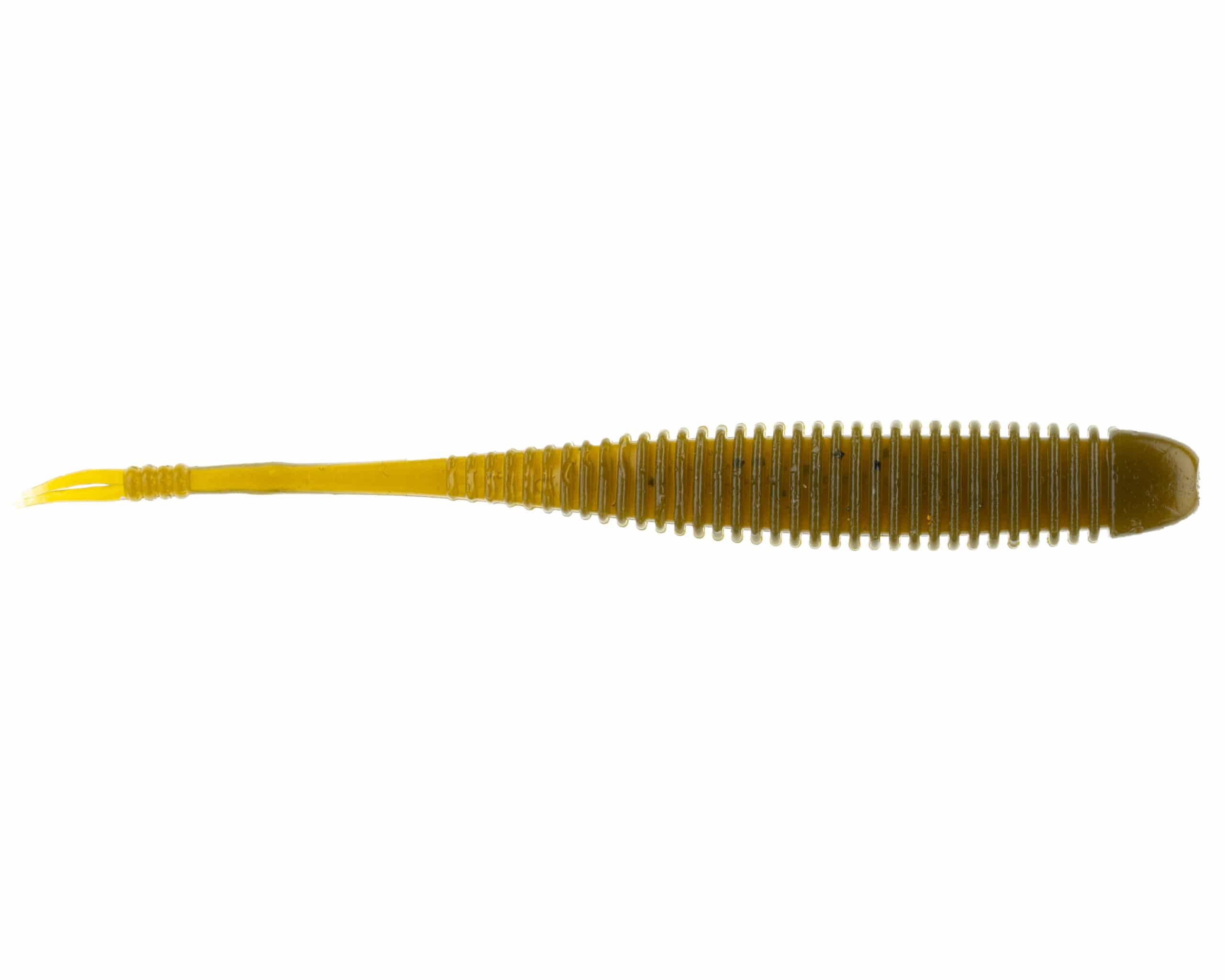 SET THE HOOK FLAT SIDE SHAD 3.5'' AVEC BAIT FUEL - GREEN PUMPKIN image