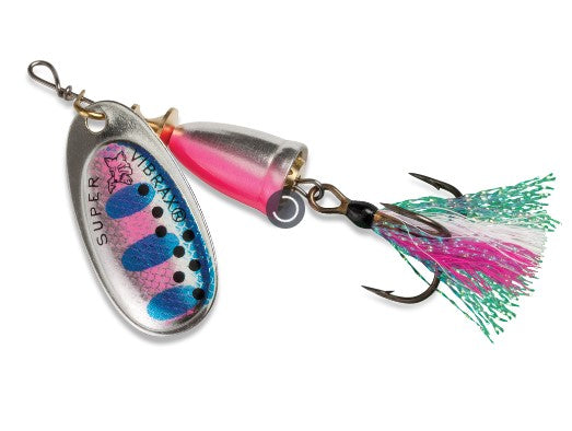 CLASSIC  VIBRAX 01 FOXTAIL  1/8 OZ - RAINBOW TROUT image