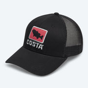 COSTA CASQUETTE BASS WAVES TRUCKER NOIR image 0