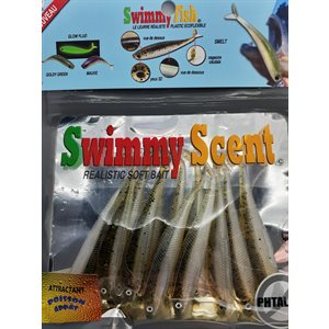 LEURRE SOUPLE RÉALISTE SWIMMY FISH 4.25'' DE TARGET BAITS - SMELT image