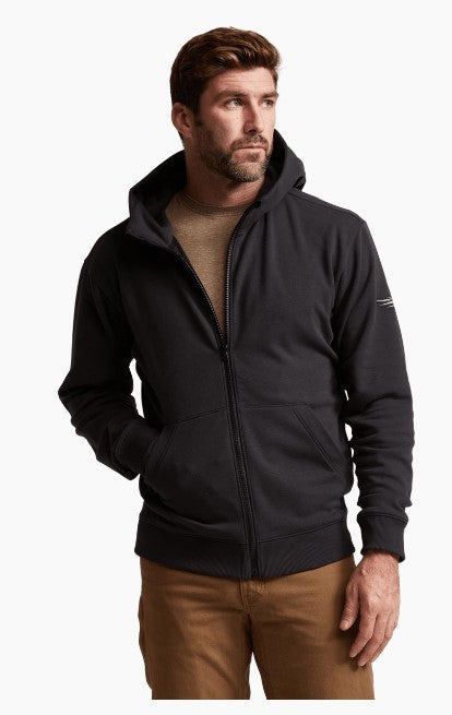 SITKA VESTE AVEC CAPUCHON ESSENTIAL, BLACK image 2