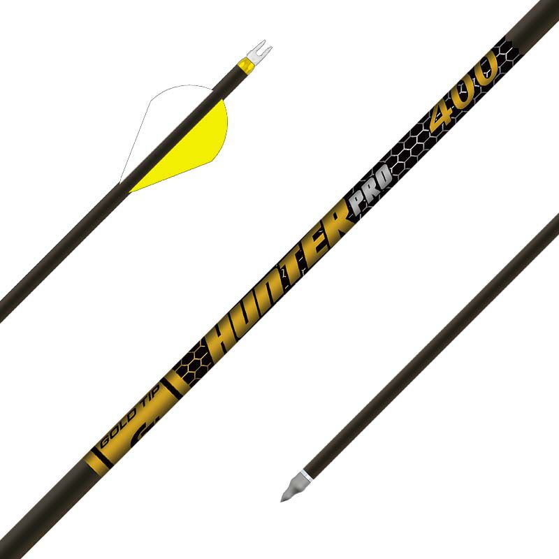 GOLD TIP FLÊCHE HUNTER PRO 2" RAPTOR VANES image 0