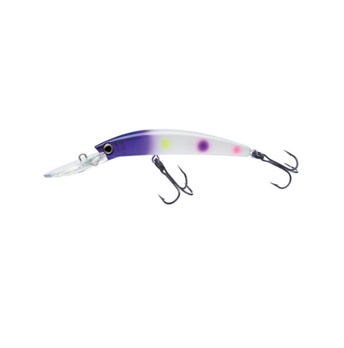 YO-ZURI CRYSTAL MINNOW DEEP DIVER WALLEYE - 90 MM - PURPLE WONDERBREAD image