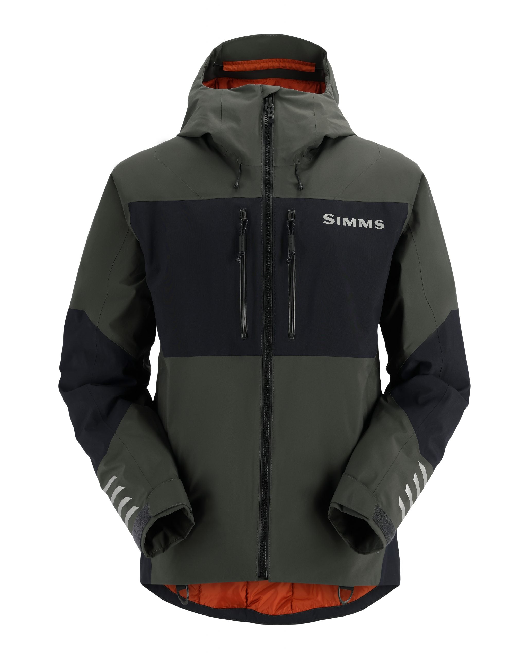 SIMMS MANTEAU GUIDE IMPERMÉABLE ISOLÉE, CARBONE image 0