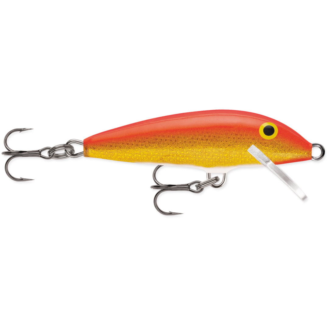 RAPALA ORIGINAL FLOATER 5 CM - GOLD FLO RED image