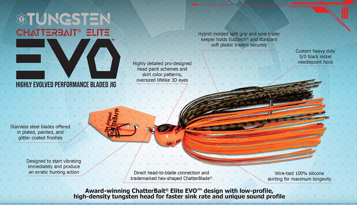 ZMAN CHATTERBAIT EN TUNGSTEN ELITE EVO image 1