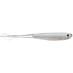 LIVETARGET GHOST TAIL MINNOW 4 1/2 PO - SILVER/PEARL image