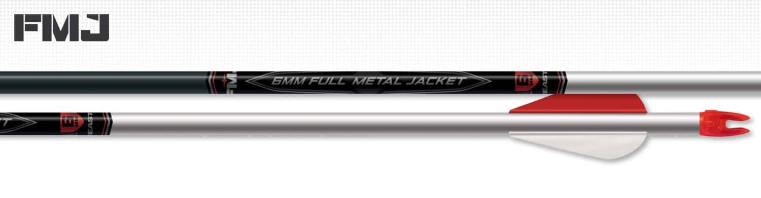 ARROWS EASTON FMJ 6MM 320 2IN BLAZER image 0
